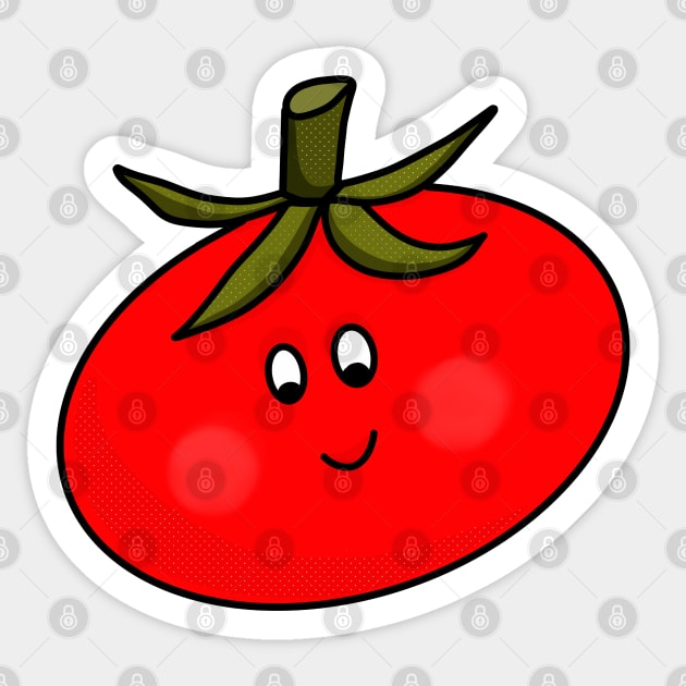 A Nice Tomato Sticker by DiegoCarvalho